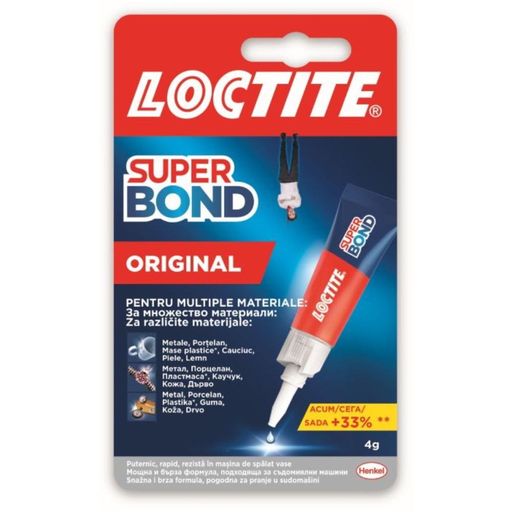 Henkel Super Bond ORIGINAL Instant Adhesive 4g