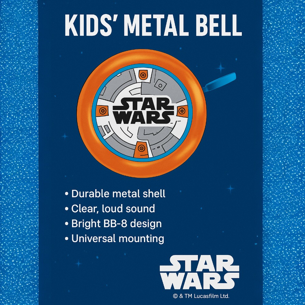 Bicycle Metal bell kids DISNEY Star Wars - Image 3