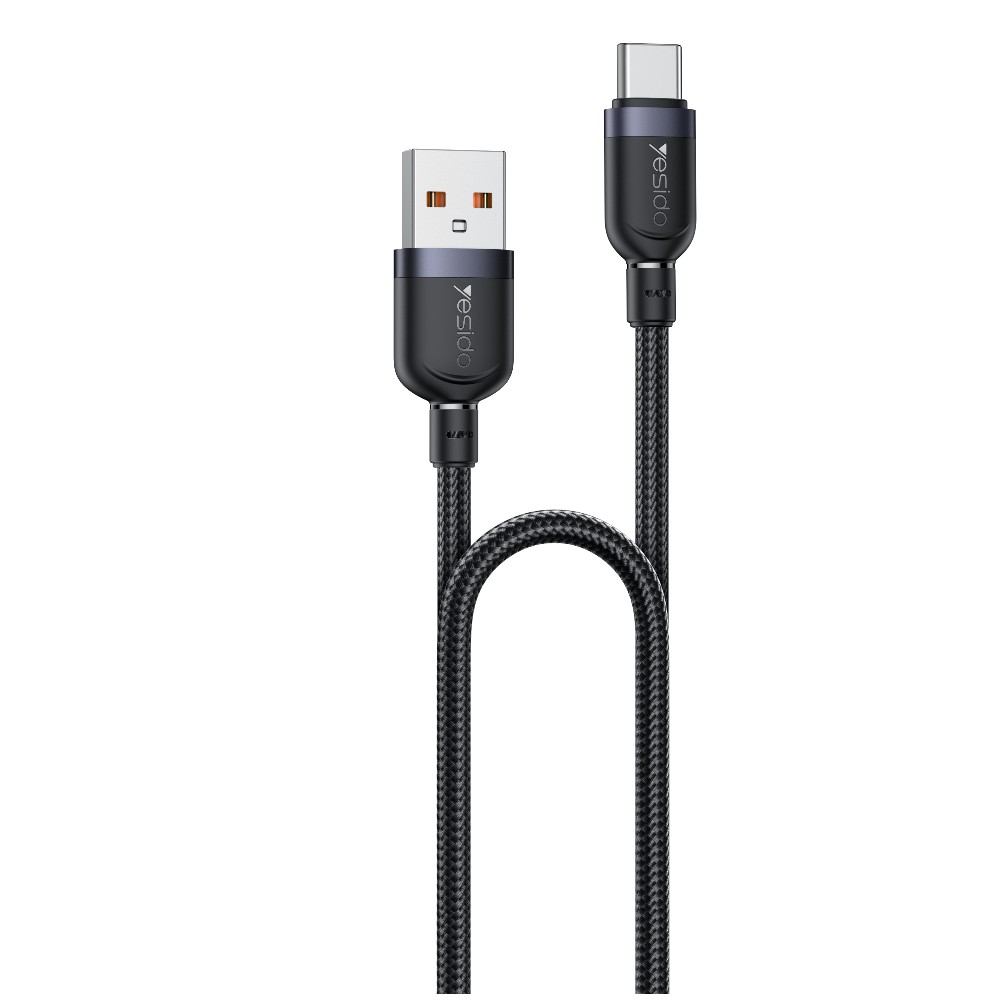 Дата кабел за телефон YESIDO USB Type-A към Type-C 120см (max.18W/3А) 480Mbps